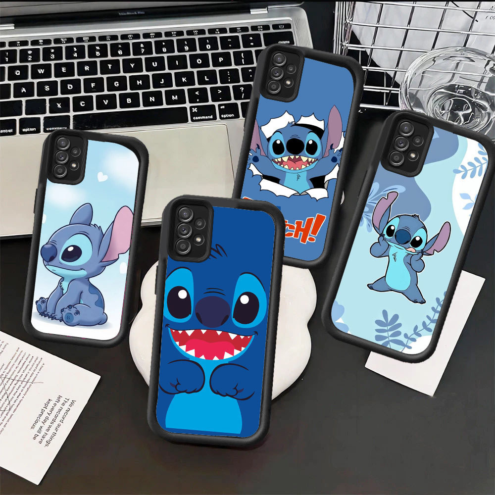 SAMSUNG VK28 Stitchปลอกสําหรับเคสซิลิโคนอ่อนนุ่มSamsung A06 A22 A04 A02S S24 M02S M15 A03S A03 A16 F