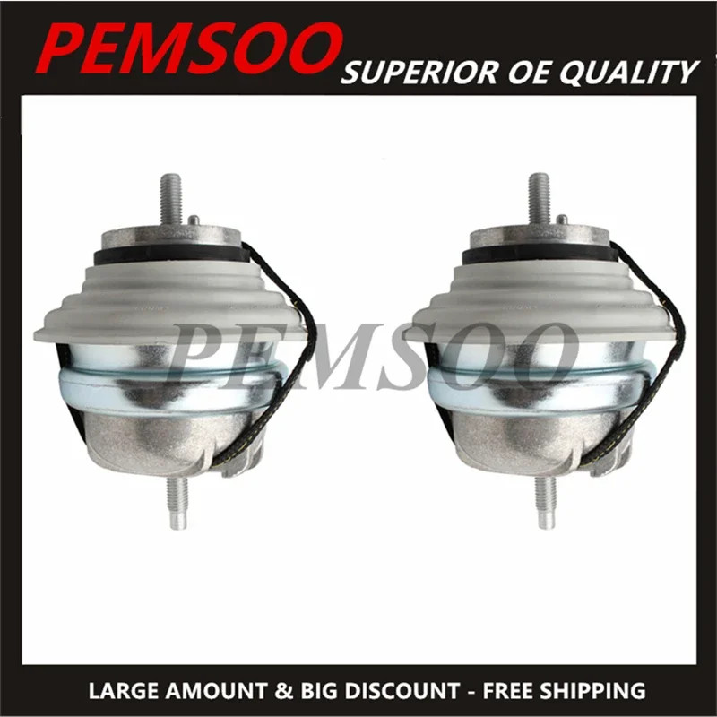 2PCS Car Engine Mounting Bracket for Jaguar XF XJ 3.0 Engine Motor Mount Set L& R C2D16622 C2Z5066