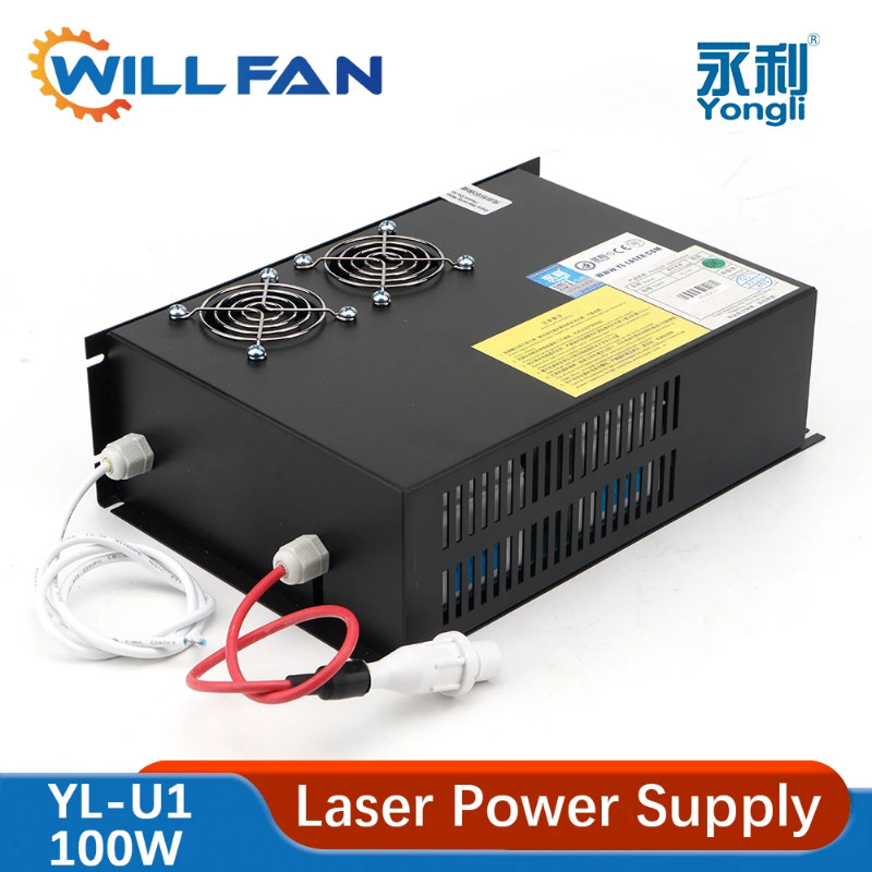 Will FanYongLi YL-U1 80W 100W Co2 Laser Power Supply Source For A2s/A4s R3/R5 H2/H4 Laser Tube And
