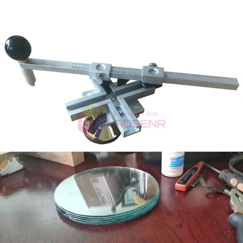 12mm Thickness Round Glass Cutter Circle Glass Cutting Machine