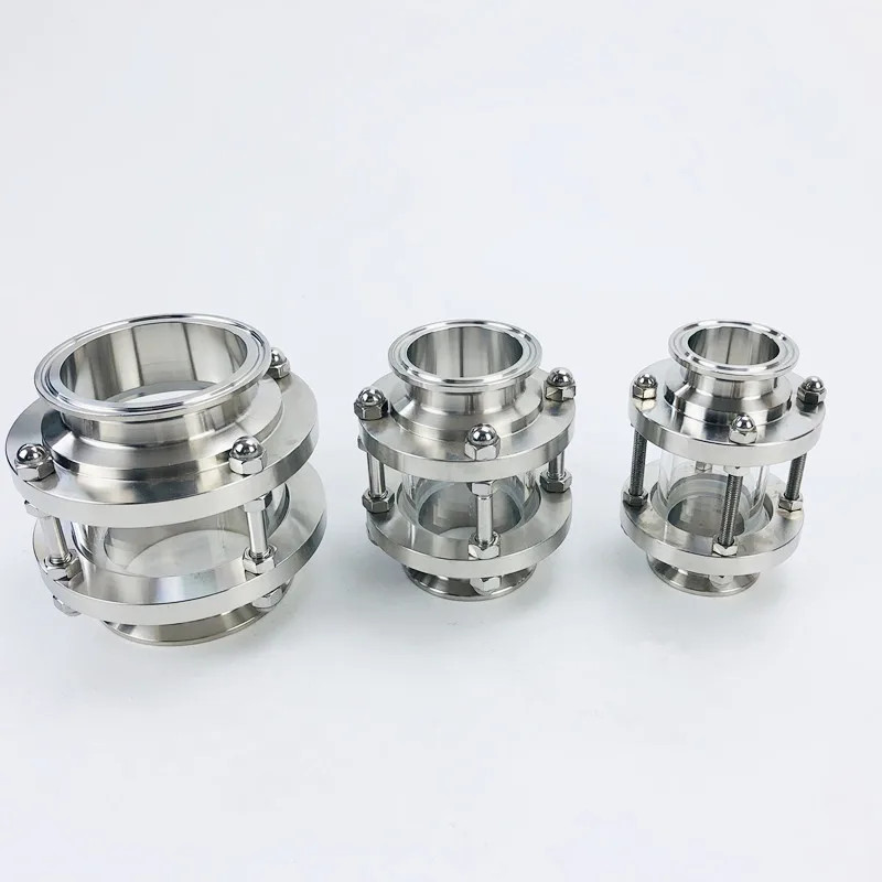 Short Type Dioptr 4"(102mm)OD119 High Quality Sight Glass Dioptr Sight Tower Sight Glass Stainless