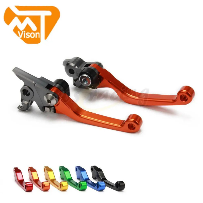 CNC Motorcycle Billet Foldable Pivot Clutch & Brake Lever For KTM EXC125 SX125 SX144 SX150 XC150 XC