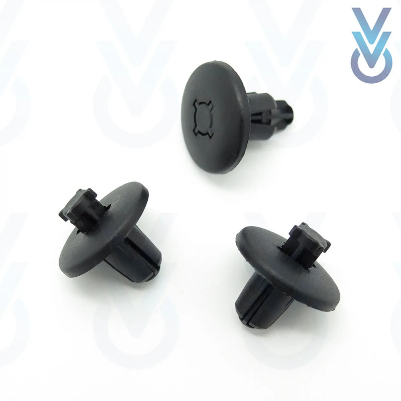 10x Rear Wheel Arch Lining & Mudguard Clips for some Citroen C3, C4 7013J0, 8211WV