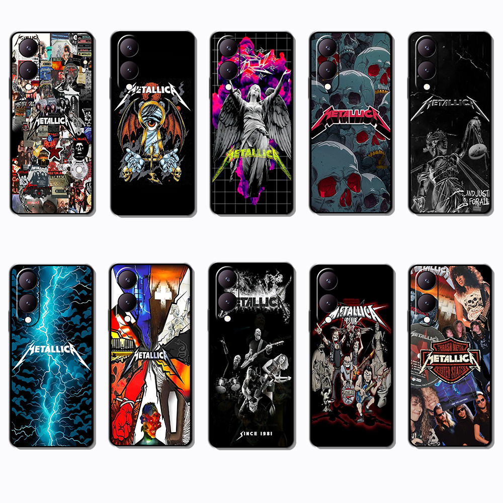 Vivo Y17S 4G DN11 Metallica เคสโทรศัพท์พิมพ์ลายแฟชั่นป้องกันการตก