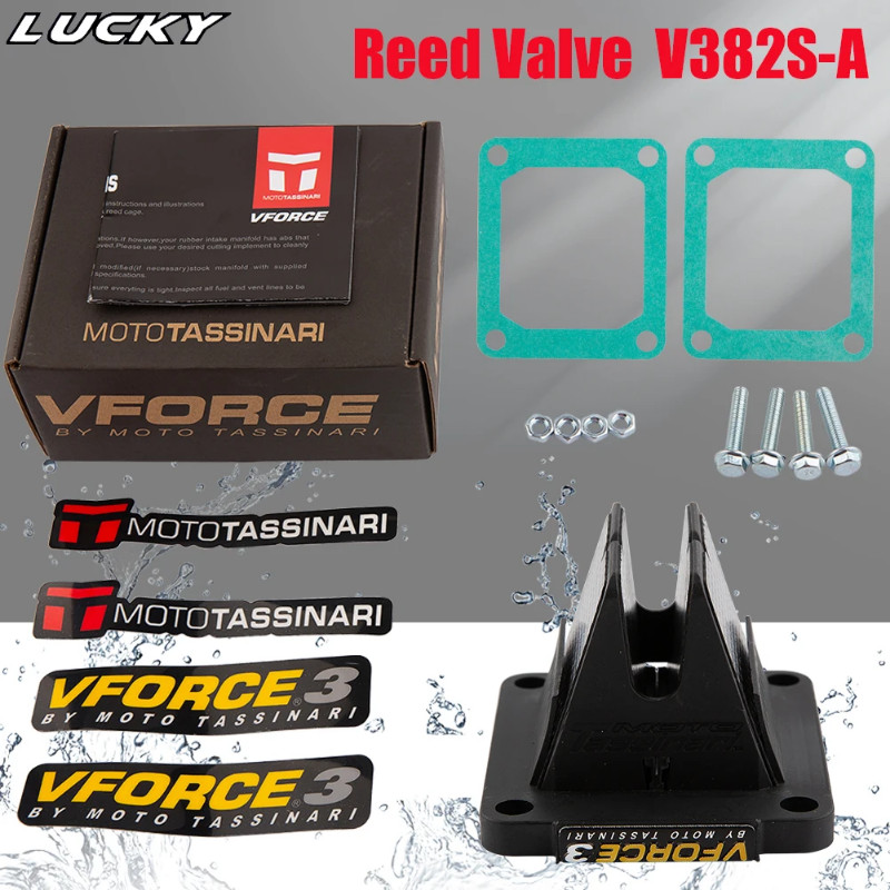 Motorcycle Reed Valve V382S-A V Force 3 For Kawasaki KX80 For Suzuki RM100 For Yamaha YZ85/YZ80 DT1