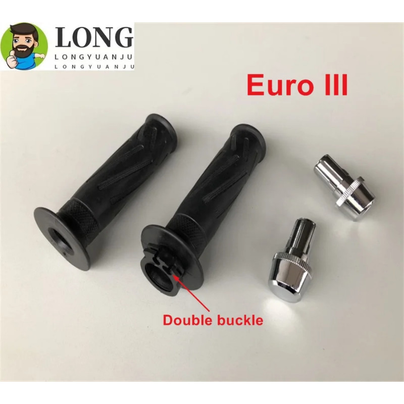 Motorcycle Rubber Handlebar Handle Bar Grip Motorbike Handlebar End Plugs Grip Bar End Caps Slider