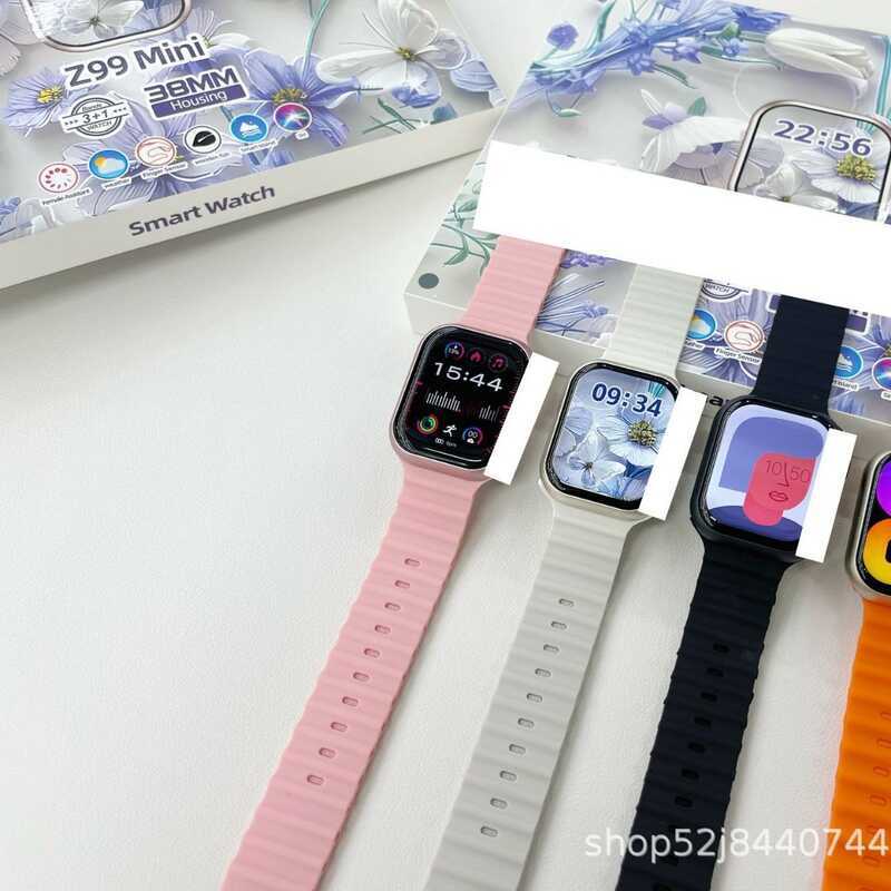 Cross-Border สไตล์ใหม่ Z99 mini สมาร์ทวอท์ช Heart Rate การตรวจสอบออกซิเจนในเลือดบลูทูธโทรสามสายนาฬิก
