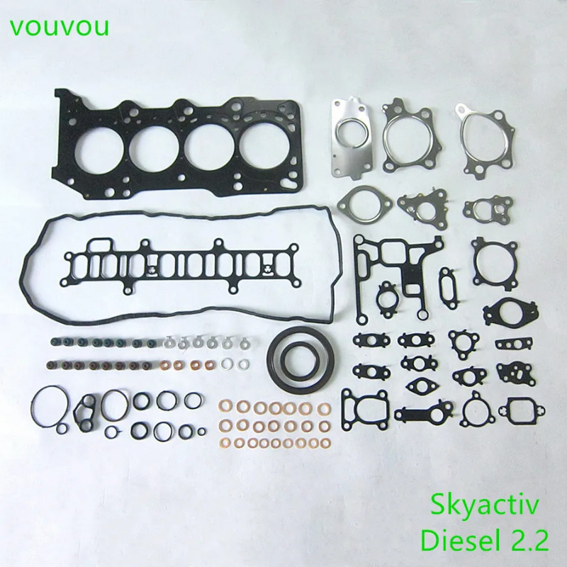 Car accessories diesel skyactiv engine 8LK1-10-271 cylinder head gasket set for Mazda 3 BM Mazda 6