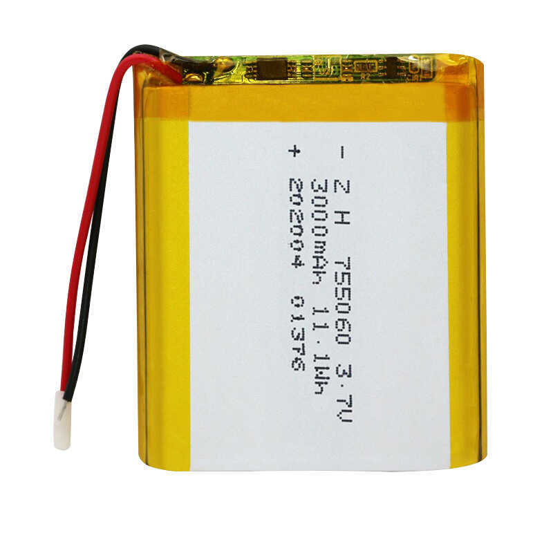 ❤ 755060 3.7V 3000Mah Li-Ion Battery For Tank-G MVAVE TANKG ISSUE Video Baby Monitor SPEAKER Dt