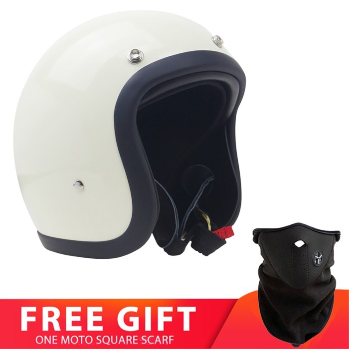 Low Profile Motorcycle Helmet Korea Style Retro Open Face TT&COCASCOS 500TX Motorbike Helmet  Japan