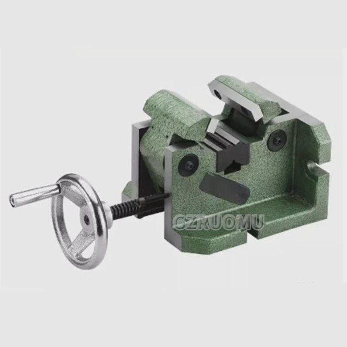 3 Inch Milling Machine V-Shaped Vise Clip Round Tubular Object Cylindrical Center Vice Machine Vert