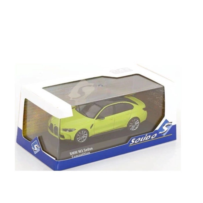 พร้อมสต็อก SOLIDO 1: 43 BMW BMW M3 Competition Performance Car Alloy Car Model Collection