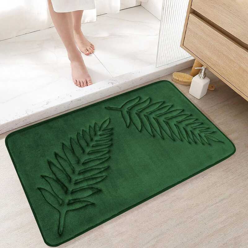 C Fashion Bath Rug Soft Non-Slip Quick Dry Bath Mat Absorbent Or Mat Bathroom Mat Machine Washable
