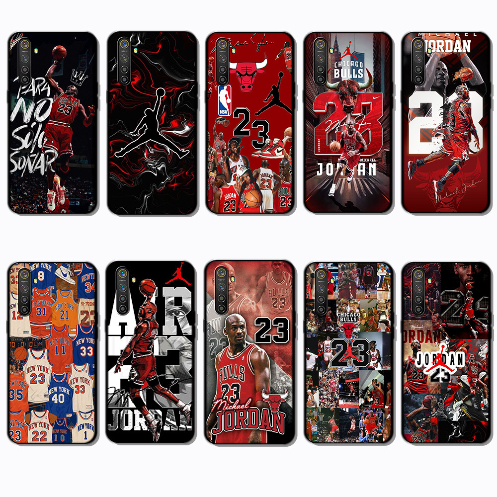 สําหรับRealme 3 5 6 Pro 5i 5s 6i 7i Michael Jordanเคสโทรศัพท์ป้องกันการตกรุ่นเดียวกัน