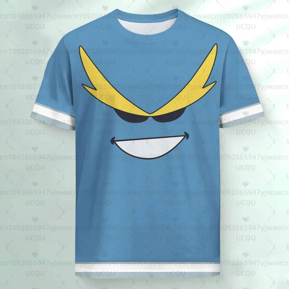 All Might อะนิเมะพัดลมของขวัญ My Hero Jersey เสื้อยืดเด็ก Tops 2026 ใหม่ผู้ชายผู้หญิง My Hero Academia Nonno 5th Edition เสื้อยืด