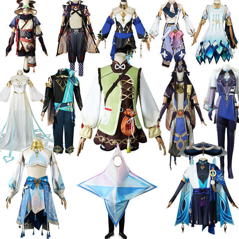 ชุดคอสเพลย์ Yaoyao, Laila และ Sanbing จาก Genshin Impact