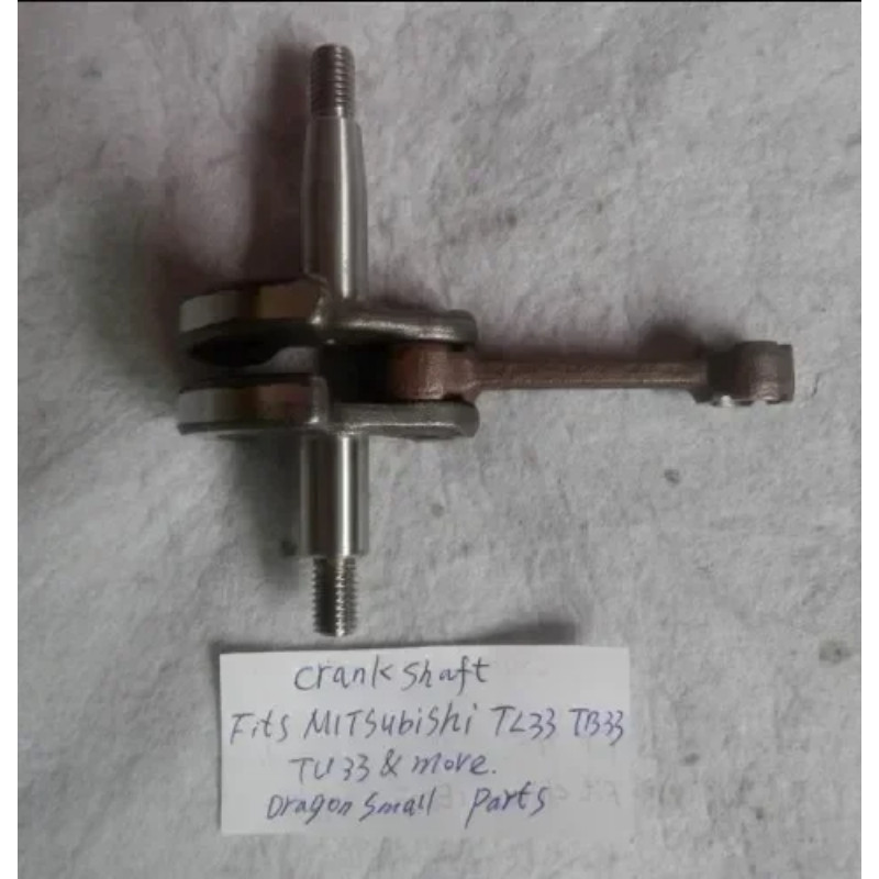 TL33 CRANKSHAFT  FOR MITSUBISHI TB33 TU33  CG330 BG330 33cc BRUSHCUTTERS CRANK  MAIN SHAT PARTS