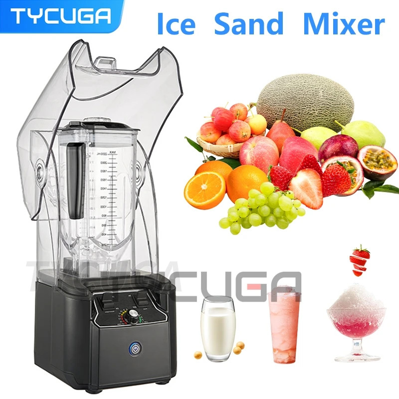 110/220V Electric Blender Mixer Commercial Blender Fruit Food Ice Crusher Processor Smoothies Juice