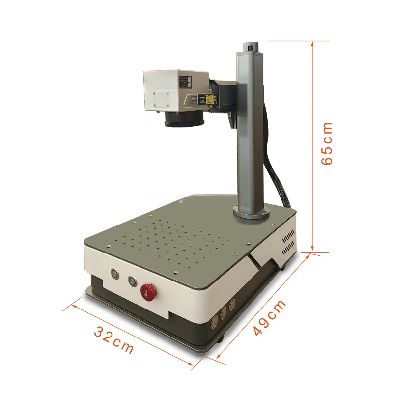 2024 Best Fiber Laser Marking 20w 30w 50w 50w Fiber Laser Engraving Machine with High Configuration