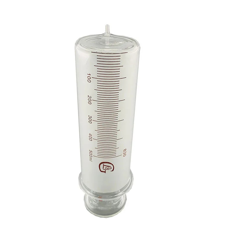 Double Frosted Syringe Large Capacity Syringe Reusable Glass Thin Needle Orifice Injection 150 200