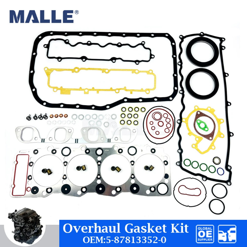 4HG1 Engine Overhaul Gasket Kit For ISUZU Old 4HG1-O Full Gasket Repair Set Auto Parts Car Accessor