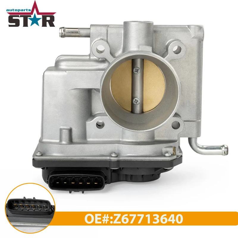 Fuel Injection Throttle Body Assembly For Mazda 2 / 3 BL 1.6 MZR Engine MZR-CD Repair Z677 13 640 Z