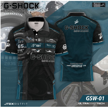 เสื้อยืด G-Shock GSW-H1000 แบบระบายอากาศดี