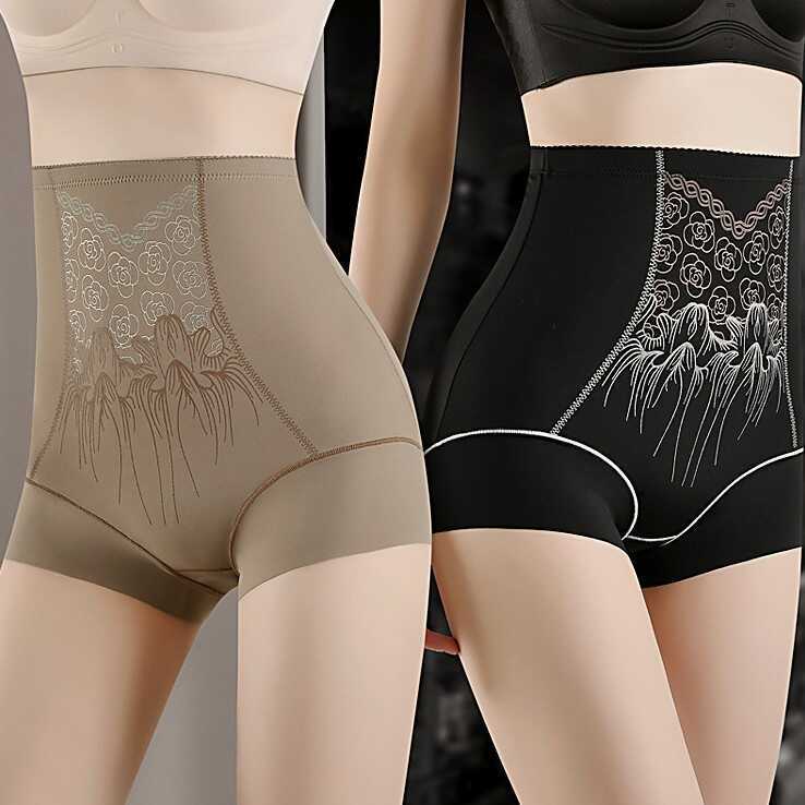 High-Luxury Abdomen-Narrowing Pants ที่มีประสิทธิภาพ High-Waist Hip-Lifting Abdomen-Narrow