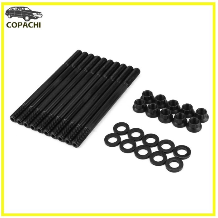 208-4301 Car Cylinder Head bolts Stud Kit for Honda Civic 1.6L SOHC D16 D16Z D16Z6 D16Z7 Auto Acces