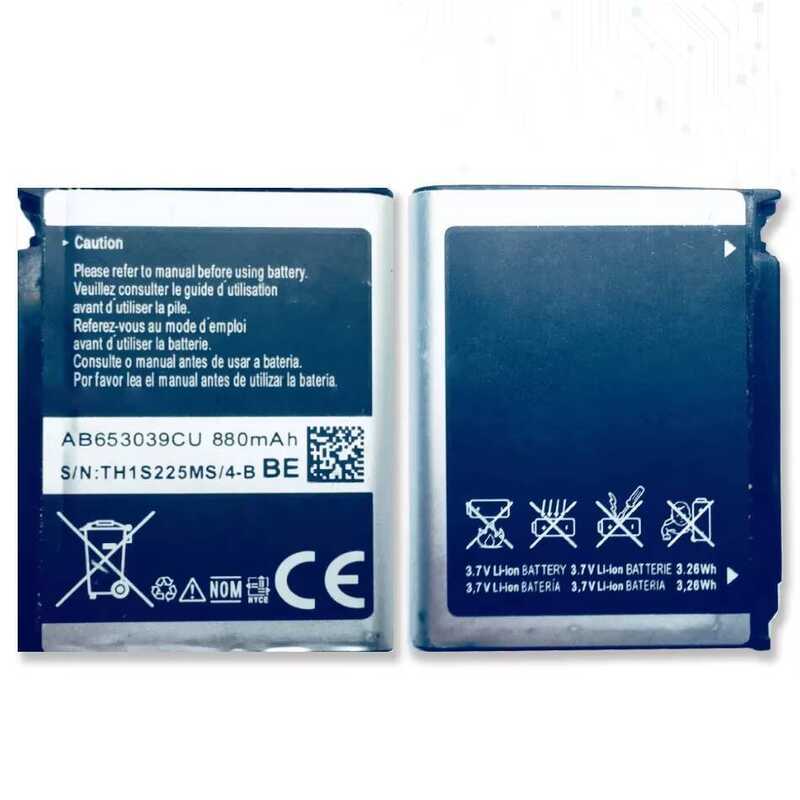 AB653039CU Environmentally Friendly For Samsung S7330 F609 E958 U900 U800E 880mAh Mobile Phone Batte