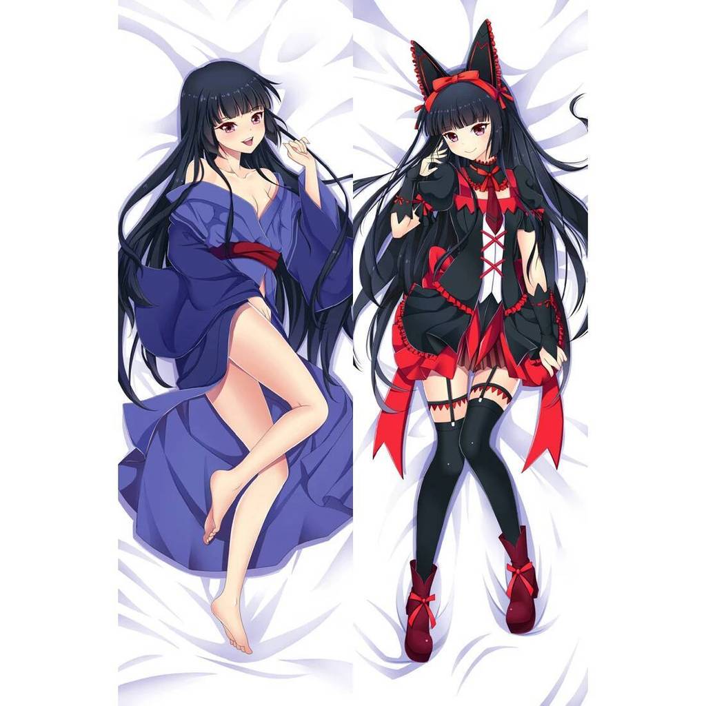 ประตู: ที่ไหน Jsdf Fyk Dakimakura ฝาครอบ Rory Mercury Yao Ro Dussi ปลอกหมอนการ์ตูนผ้าปูที่นอนตกแต่งอ