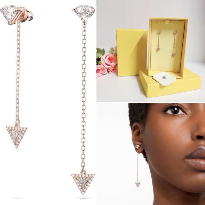 ผ่อน 0% ต่างหู SWAROV Ortyx Triangle Drop Earrings 5643729
