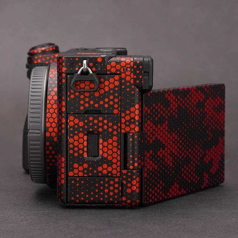 ▥ สําหรับ Sony A6700 Alpha 6700 Decal ผิวไวนิลห่อ Anti-Scratch ฟิล์มกล้องป้องกันสติกเกอร์ Ilce-