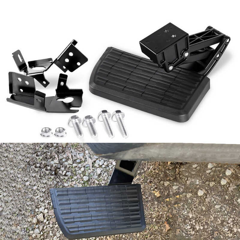 รถดัดแปลง Tailgate Pedal 75313-01A เหยียบเหมาะสําหรับ 17-22 Ford F250 F350 F450