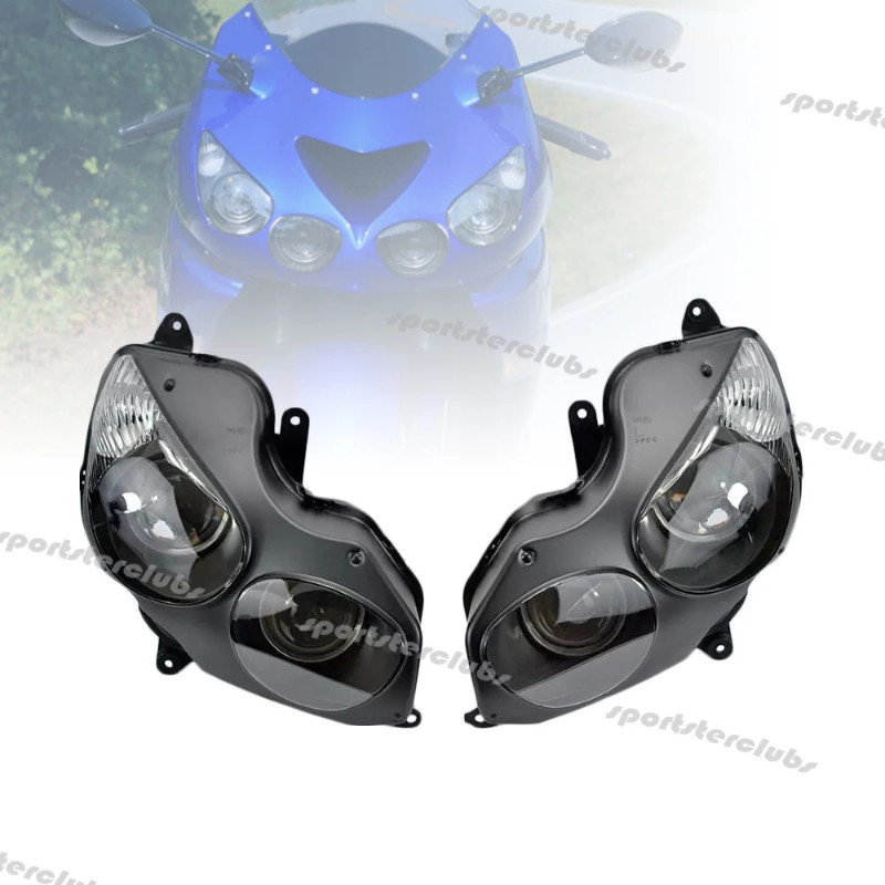 Front Headlight Assembly Headlamp Head Lamp Light Fit For Kawasaki Ninja ZX14R ZX-14R ZX 14R ZX1400