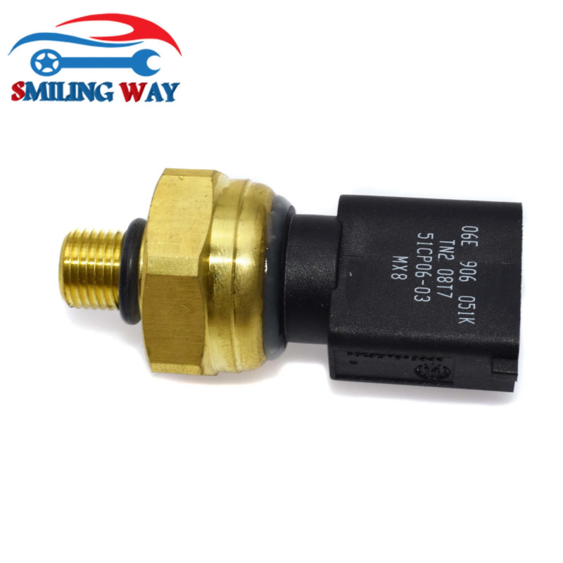 Fuel Pump Pressure Sensor 06E906051E 06E906051J 06E906051K For Audi A3 A4 A6 A7 Q5 Q7 TT RS4 S5 S6