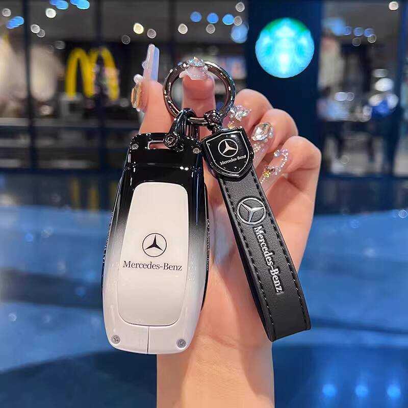 24 Mercedes-Benz gls450 นําเข้ากุญแจรถ GLE450/350 Shell E3L/GLC3 หัวเข็มขัดโลหะ 23 รูปแบบ