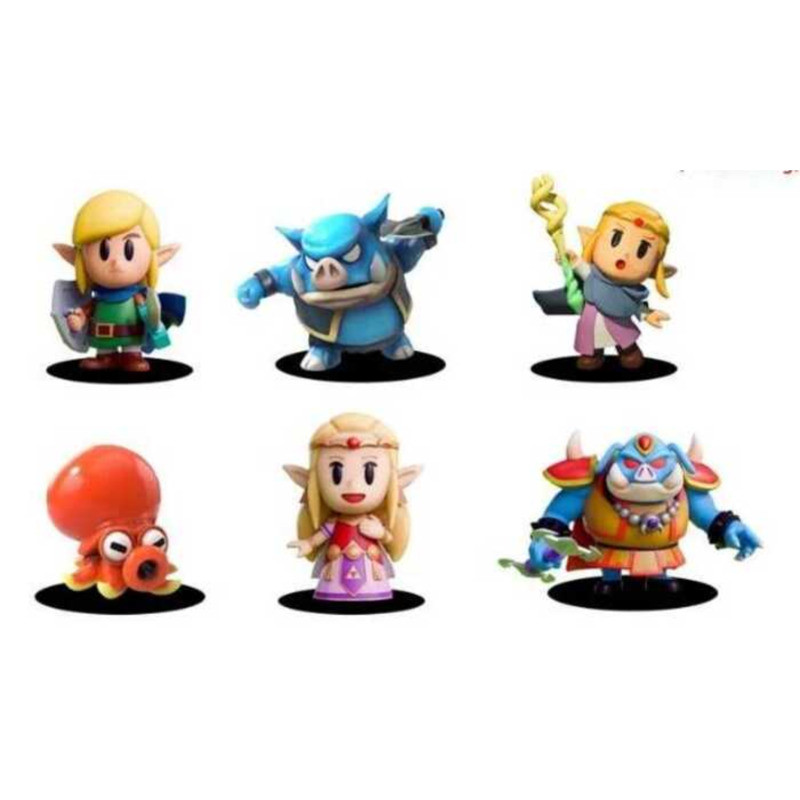 C 6Pcs/Set Cute Game K Zelda Cute PVC Action Figure Toys 7Cm