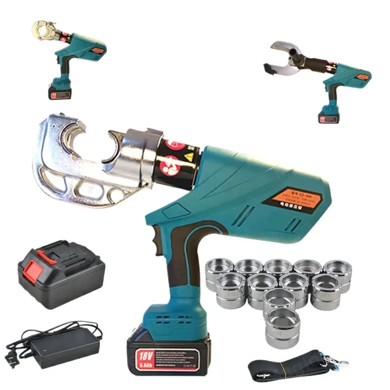 Portable plug-in hydraulic pliers LZ-300 copper and aluminum nose rechargeable crimping pliers elec