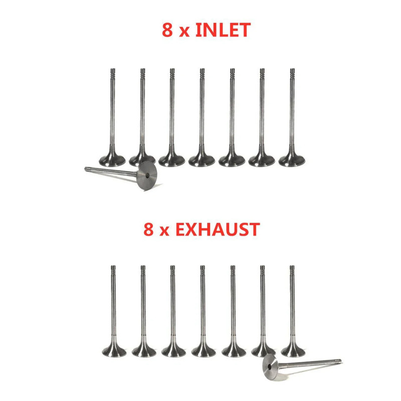Engine part intake & exhaust valves For BMW Mini 2.0 N47 3.0 T 3.0T N57 B37 B47 114d 214d 320d 420d