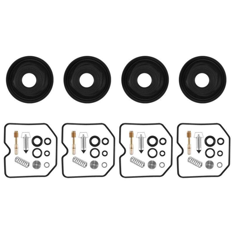 for GPZ400R ZX400 GPZ400 GPZ ZX 400 R Motorcycle Carburetor Repair Kit Floating Needle Gasket Air S