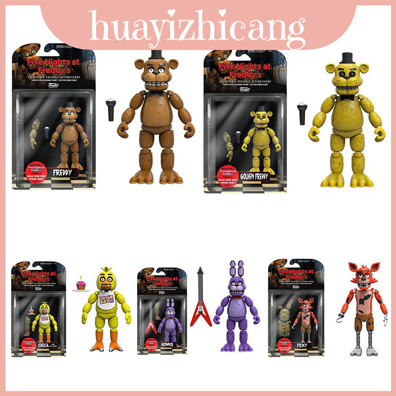 Fnaf Funko Delightful Five Nights At Freddys Action Figure Golden Decor สําหรับ Freddy