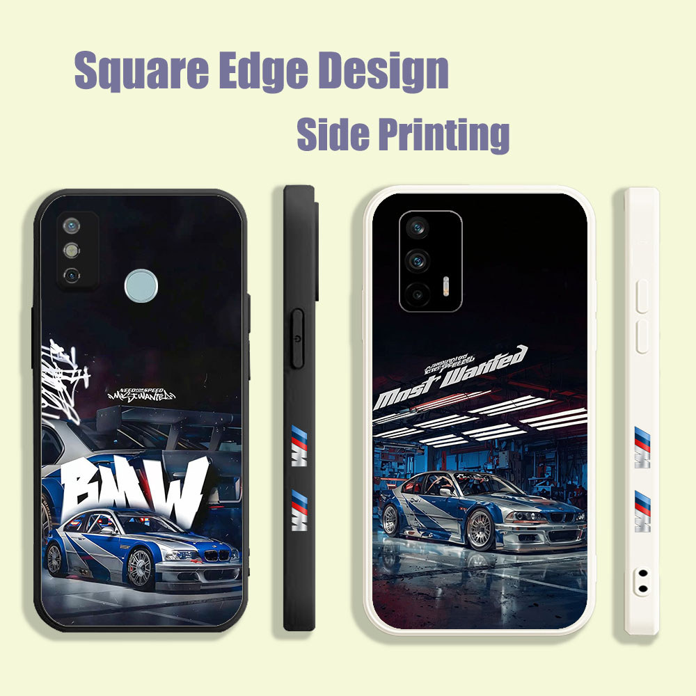 ปลอกสําหรับ Huawei Y9 Y9 Prime Y6 Y6s Y6 Prime P40 Lite P30 Nova Y70 Bmw M4 Gt4 SZA21 เคสโทรศัพท์ขอบ
