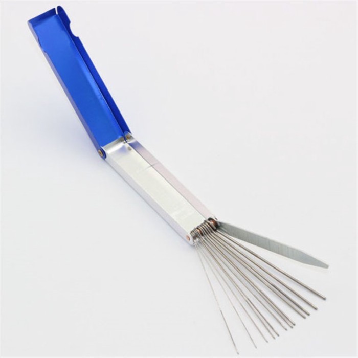 Carburetor Jet Cleaning Tool Carb Wire Cleaner Set for Motorcycle ATV 2018