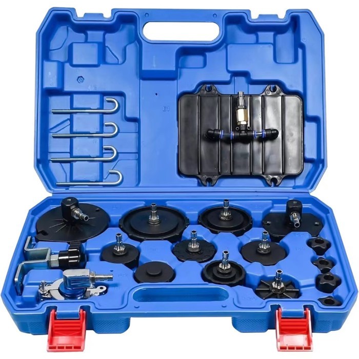 12 pcs Brake Master Cylinder Bleeder Kit Professional Brake Bleeder Adapter for Most Brake Bleeder