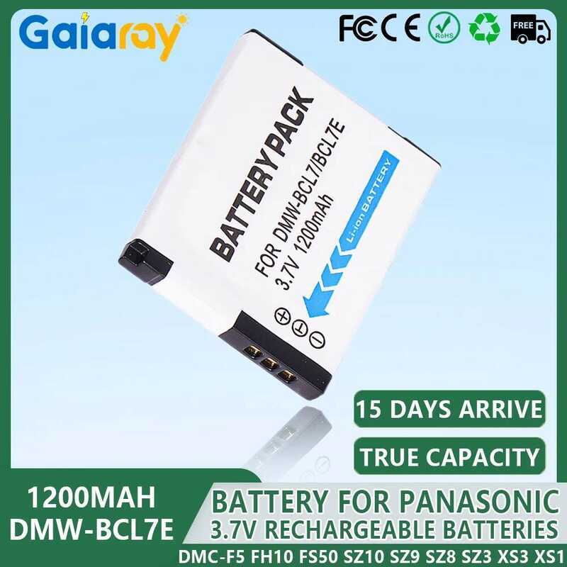 C 1-10Pc 1200Mah Dmw-Bcl7 DMW Bcl7 Bcl7e Rechargeable Camera Battery For Lumix Dmc-F5 Fh10 Fs50 Sz1