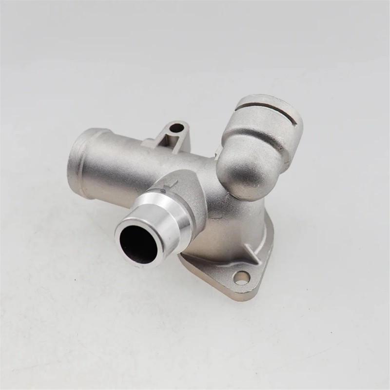 Engine Radiator Coolant Hose Connector Three-Way Connector 06B121132E 06B121132B for A4 B6 B7 1.8T