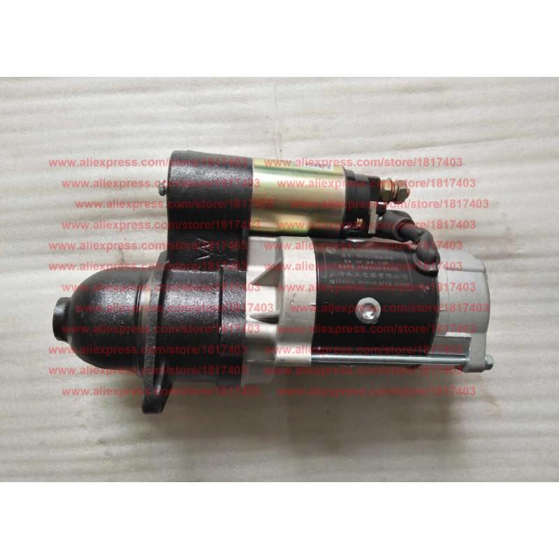 QDJ3Q5A Starter (24V, 5KW), Yangdong Y4102Q / Y4105Q engines, Yunnei 4100 engine, Huafeng 495Q engi