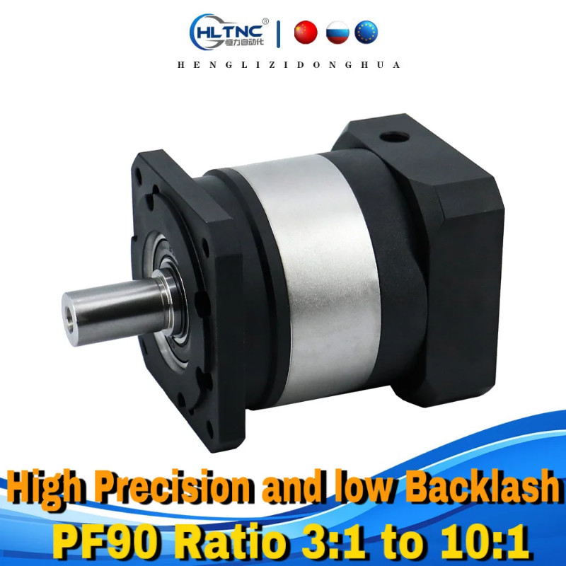 NEMA34 / NEMA32 Servo Motor PF90 Ratio 3:1 to 10:1 High Precision and low Backlash Gearbox planetar