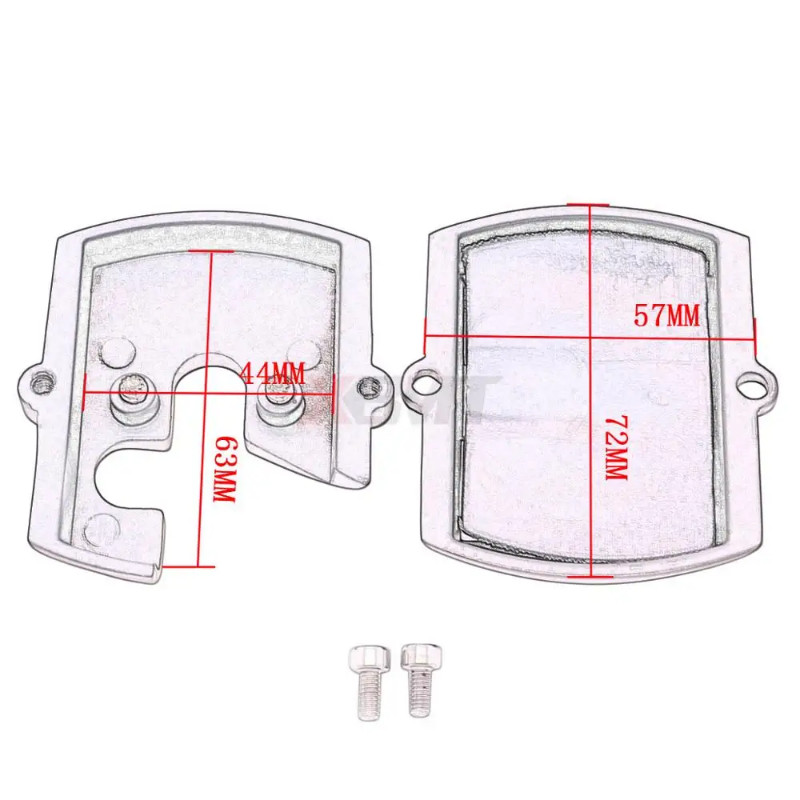 Motorcycle Brake Pedal Pad Cover For Kawasaki Vulcan 750 900 1500 1600 1700 VN750 VN900 VN1500 VN17